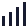 Chart No Axes Column Increasing icon preview