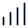 Chart No Axes Column Increasing icon preview