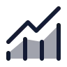 Chart No Axes Combined icon preview