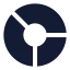 Chartring icon with solid sharp style