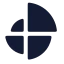 Chartrose icon with solid standard style