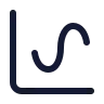 Chart Spline icon preview