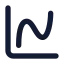 Chartspline icon with solid standard style