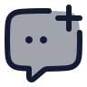 Chat Add 01 icon preview