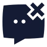 Chat Cancel 01 icon preview