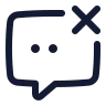 Chat Cancel 01 icon preview