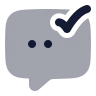 Chat Done 01 icon preview