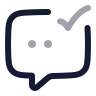 Chat Done 01 icon preview