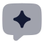Chatspark icon with bulk rounded style