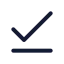 Checkline icon with duotone standard style
