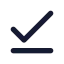 Checkline icon with solid standard style