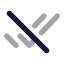 Checkunread icon with bulk rounded style