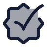 Checkmark Badge 03 icon preview