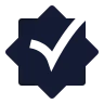 Checkmark Badge 03 icon preview