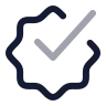 Checkmark Badge 04 icon preview