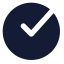 Checkmarkcircle icon with solid standard style