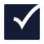 Checkmarksquare icon with solid sharp style