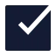 Checkmarksquare icon with solid sharp style