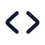 Chevrondoubleclose icon with solid standard style