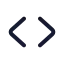 Chevrondoubleclose icon with stroke standard style