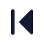 Chevronfirst icon with solid standard style