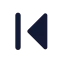 Chevronfirst icon with solid standard style