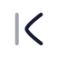 Chevronfirst icon with twotone rounded style
