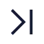 Chevronlast icon with stroke sharp style