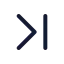 Chevronlast icon with stroke standard style