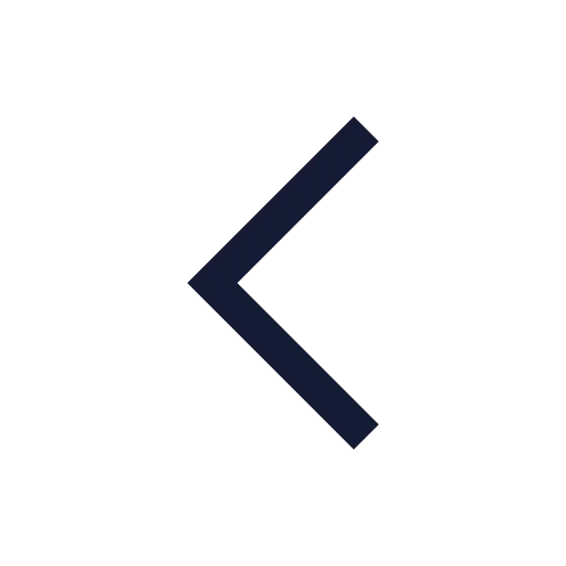 Chevron Left Icon in Stroke Sharp style