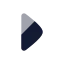 Chevronright icon with bulk rounded style