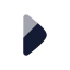 Chevronright icon with bulk rounded style