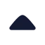 Chevronup icon with solid rounded style