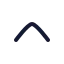Chevronup icon with stroke rounded style
