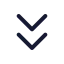 Chevronsdown icon with duotone standard style