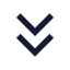 Chevronsdown icon with solid sharp style