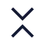 Chevronsdownup icon with stroke sharp style