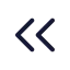 Chevronsleft icon with duotone standard style