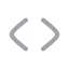 Chevronsleftright icon with duotone rounded style