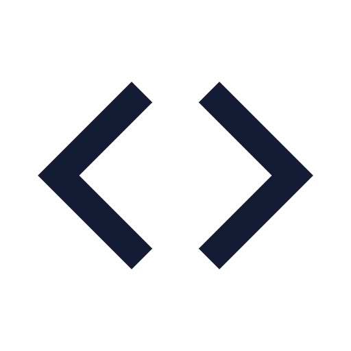 Chevrons Left Right Icon in Solid Sharp style
