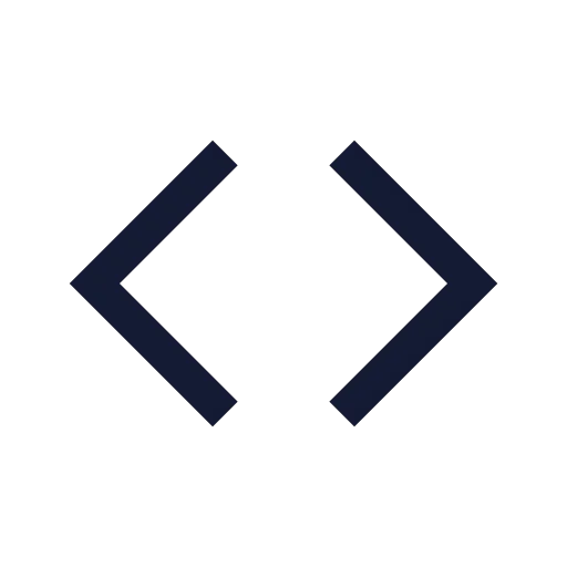 Chevrons Left Right Icon in Stroke Sharp style