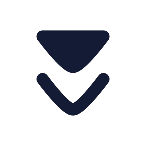 Chevrons Left Icon in Solid Rounded style