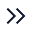 Chevronsright icon with stroke sharp style