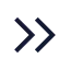 Chevronsright icon with stroke sharp style