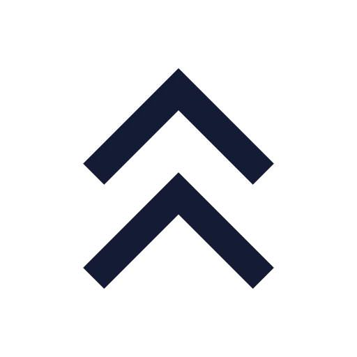 Chevrons Up Icon in Solid Sharp style