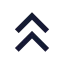 Chevronsup icon with solid sharp style
