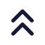 Chevronsup icon with solid standard style