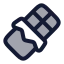 Chocolate icon with duotone rounded style