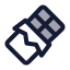 Chocolate icon with duotone standard style