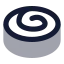 Cinnamonroll icon with bulk rounded style